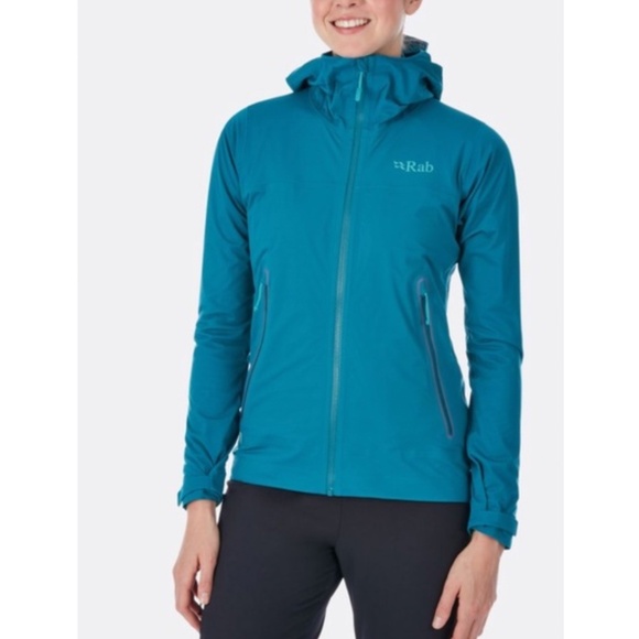 Rab Kinetic Plus Jacket in Amazon/Shadow - Picture 1 of 7